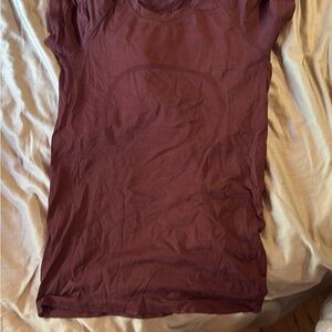 lululemon athletica Deep Burgundy Scoop Tank Top